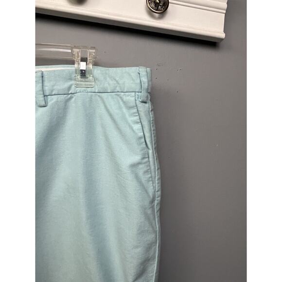 Polo Ralph Lauren New‎ York shorts Mens 40 Blue Oxford Golf Flat front Pockets - Picture 8 of 9